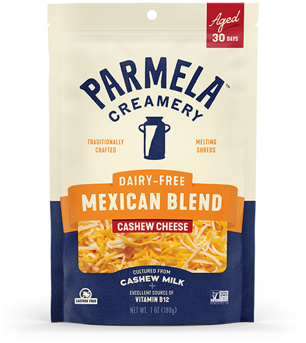 Plant-based Mexican Blend Shreds bag
