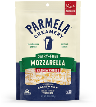 Plant-Based Mozzarella Shreds product bag