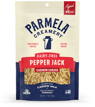 Plant-Based Pepper Jack Shreds product bag