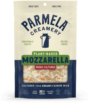 Plant-Based Mozzarella Shreds product bag